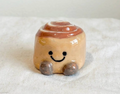 Hand-Sculpted Cinnamon Roll Figurine